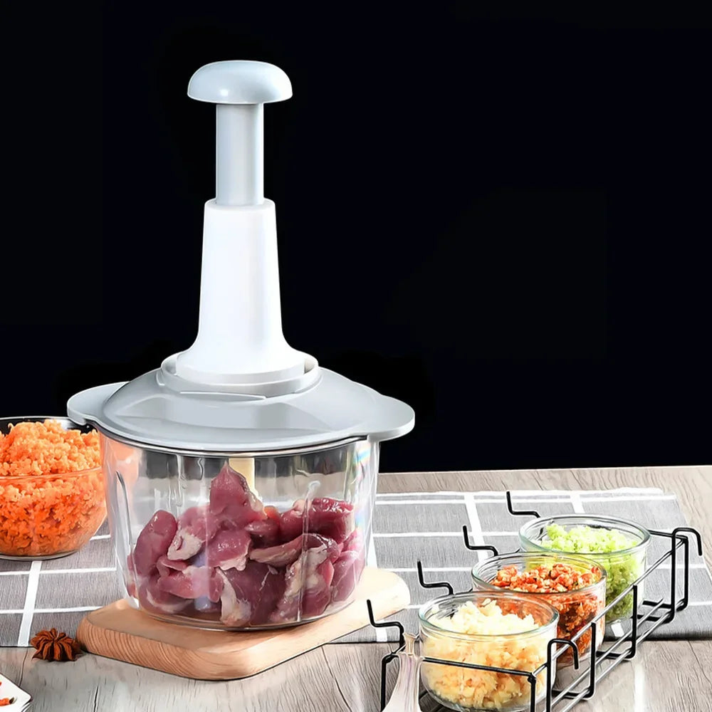Manual Vegetable Mincers Garlic Meat Cutter Grinders