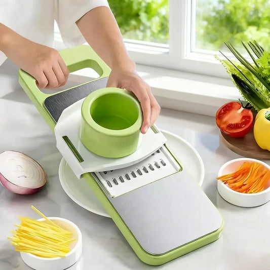 5 in 1 Vegetable Stainless Steel Cutter Food Processors Manual