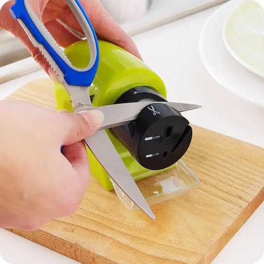 Kitchen Electric Sharpener For Kitchen Scissors And Knives