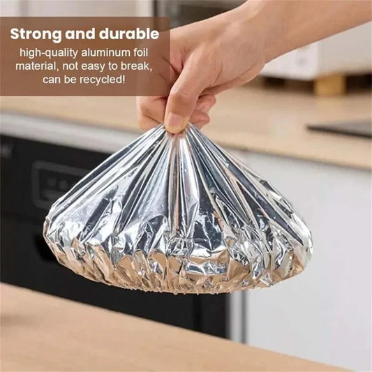 20pcs Aluminium Foil Cover Heat-Resistant Insulation Lid