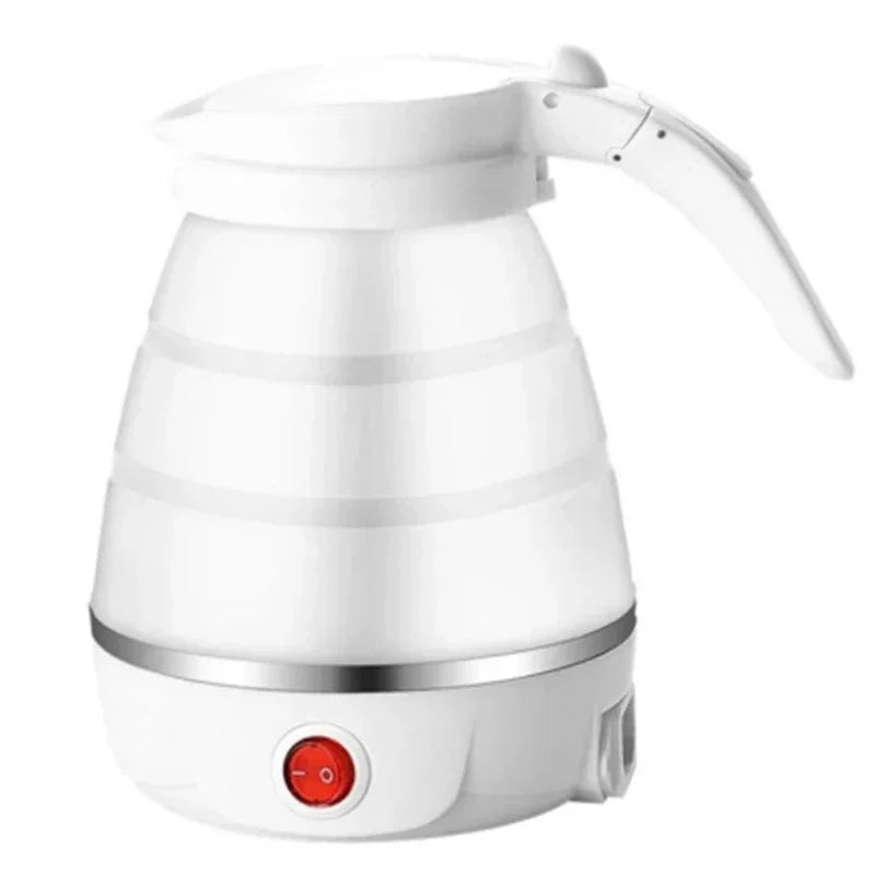 Foldable Kettle for Travel, Portable Collapsible 600ML Kettle with Shut-Off