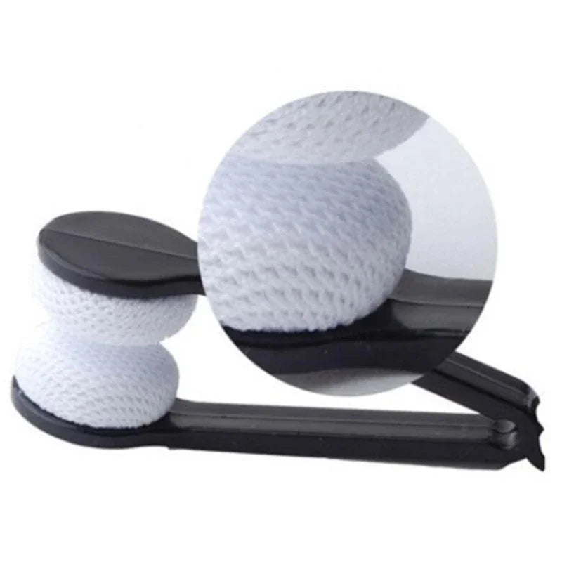 5pcs Sunglasses Microfiber Glasses Cleaner Brush Tool Two-sided