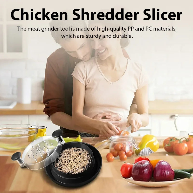 Chicken Shredder Tool with Transparent Cover