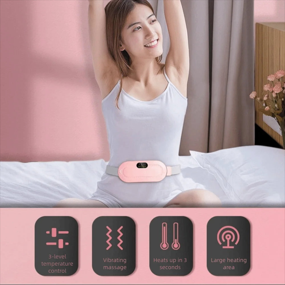Heating Waist Belt For Menstrual Cramps Relief