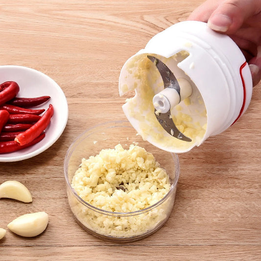 Mini Food Garlic Vegetable Grinder Chopper Mincer Crusher