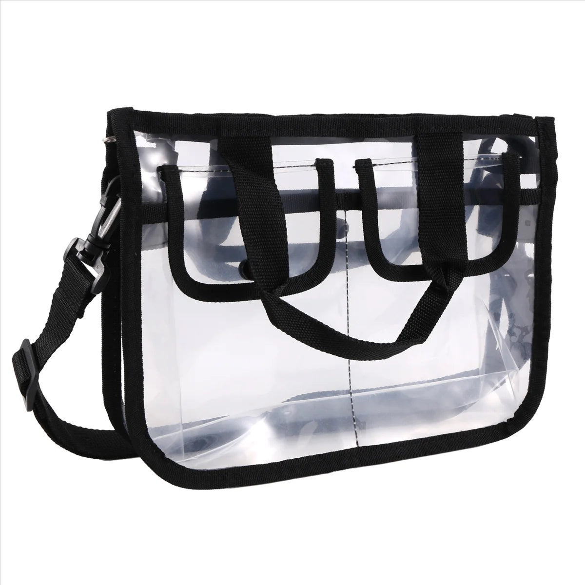 Pack of 2 – Portable Transparent Women’s Cosmetic Bags | Waterproof Travel Organizer Pouch