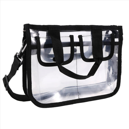 Pack of 2 – Portable Transparent Women’s Cosmetic Bags | Waterproof Travel Organizer Pouch