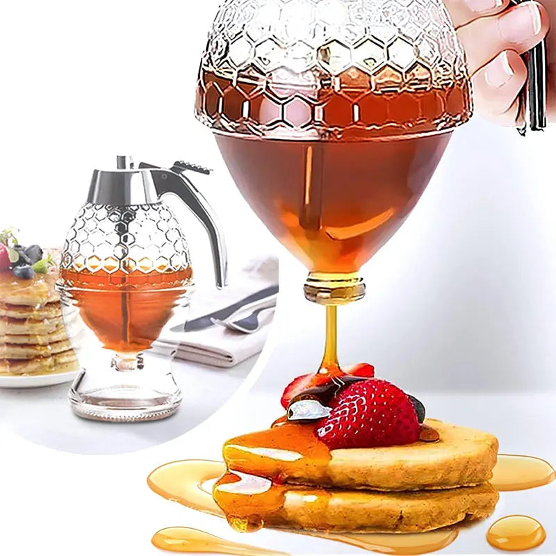 Acrylic Honey Dispenser Honey Bottle Jar