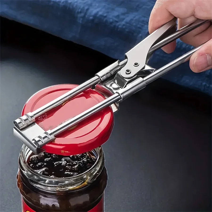 Stainless Steel Adjustable Bottle Jar Can Opener