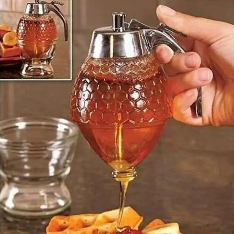 Acrylic Honey Dispenser Honey Bottle Jar
