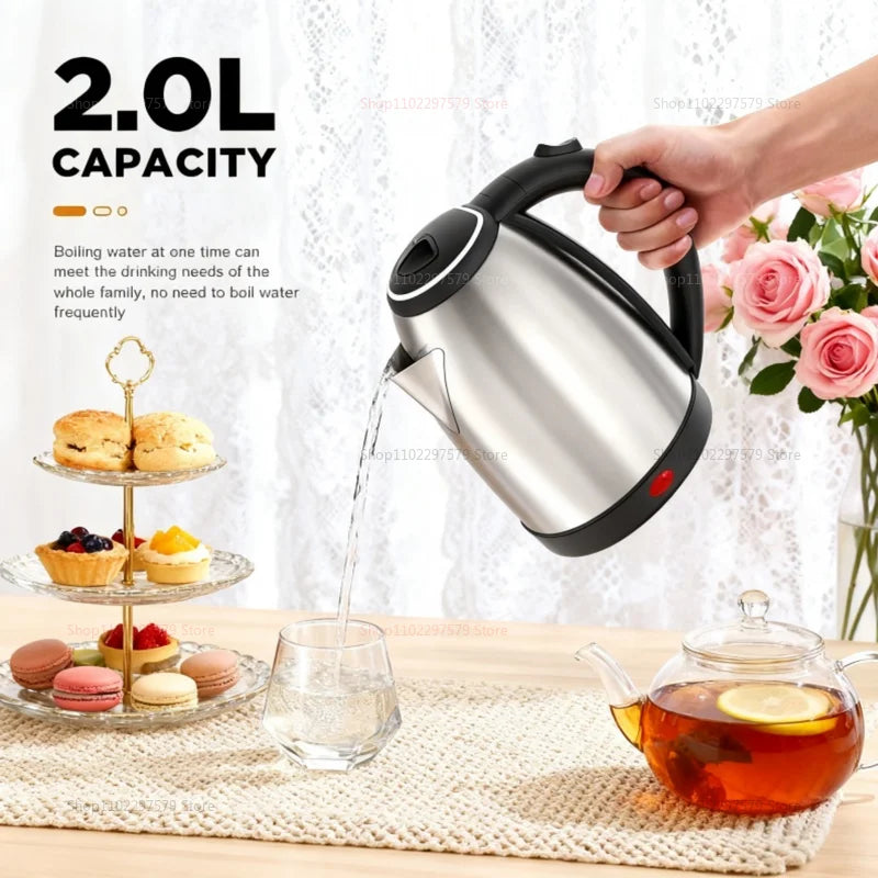 Smart Kettles 2.0L Large Capacity Electric Kettle