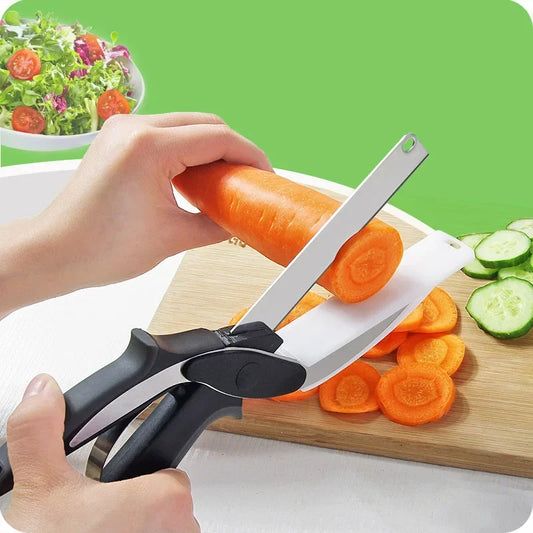 2 In 1 Multi Kitchen Tool Stainless Steel Fruit Knife