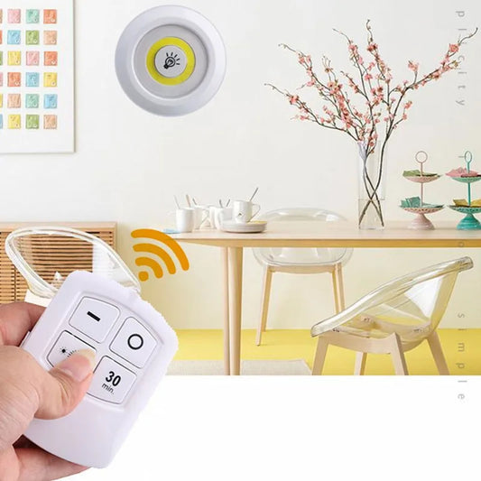 Bright Cob Under Cabinet Light 3W LED Wireless Remote Control