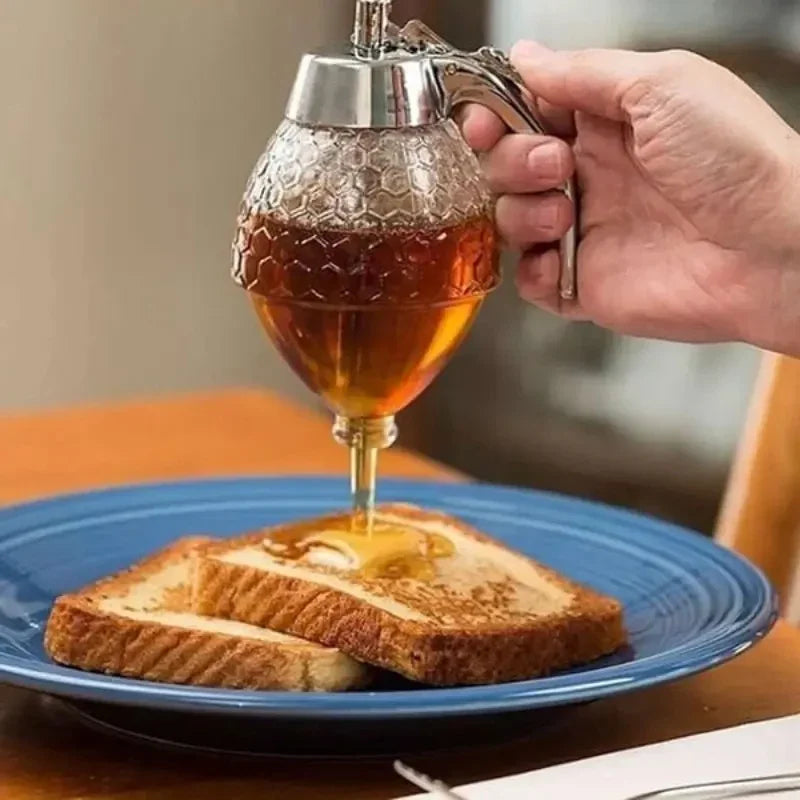 Acrylic Honey Dispenser Honey Bottle Jar