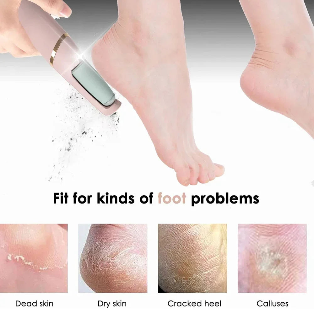 Electric Foot Grinding Skin Trimmer Foot Pedicure Tool Feet Callus Remover