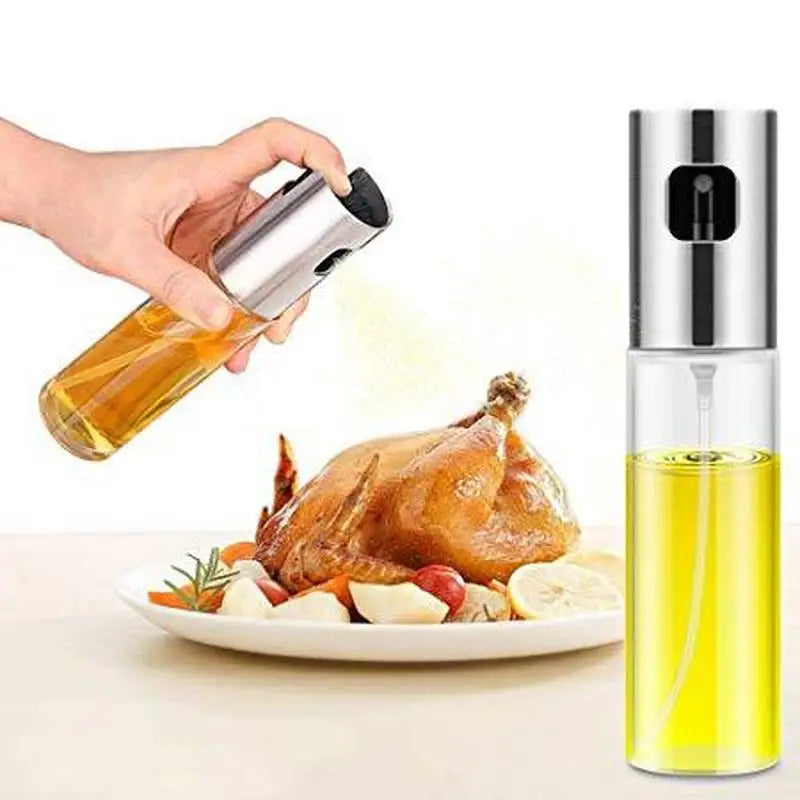 Pack of 2 – 100ml Leak-Proof Kitchen Oil Sprayer Bottles