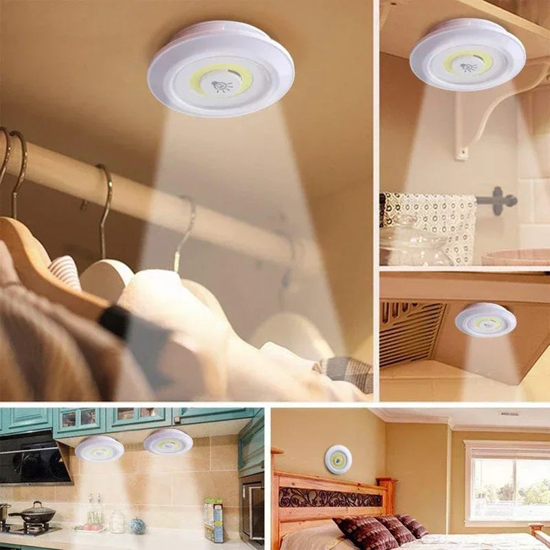 Bright Cob Under Cabinet Light 3W LED Wireless Remote Control