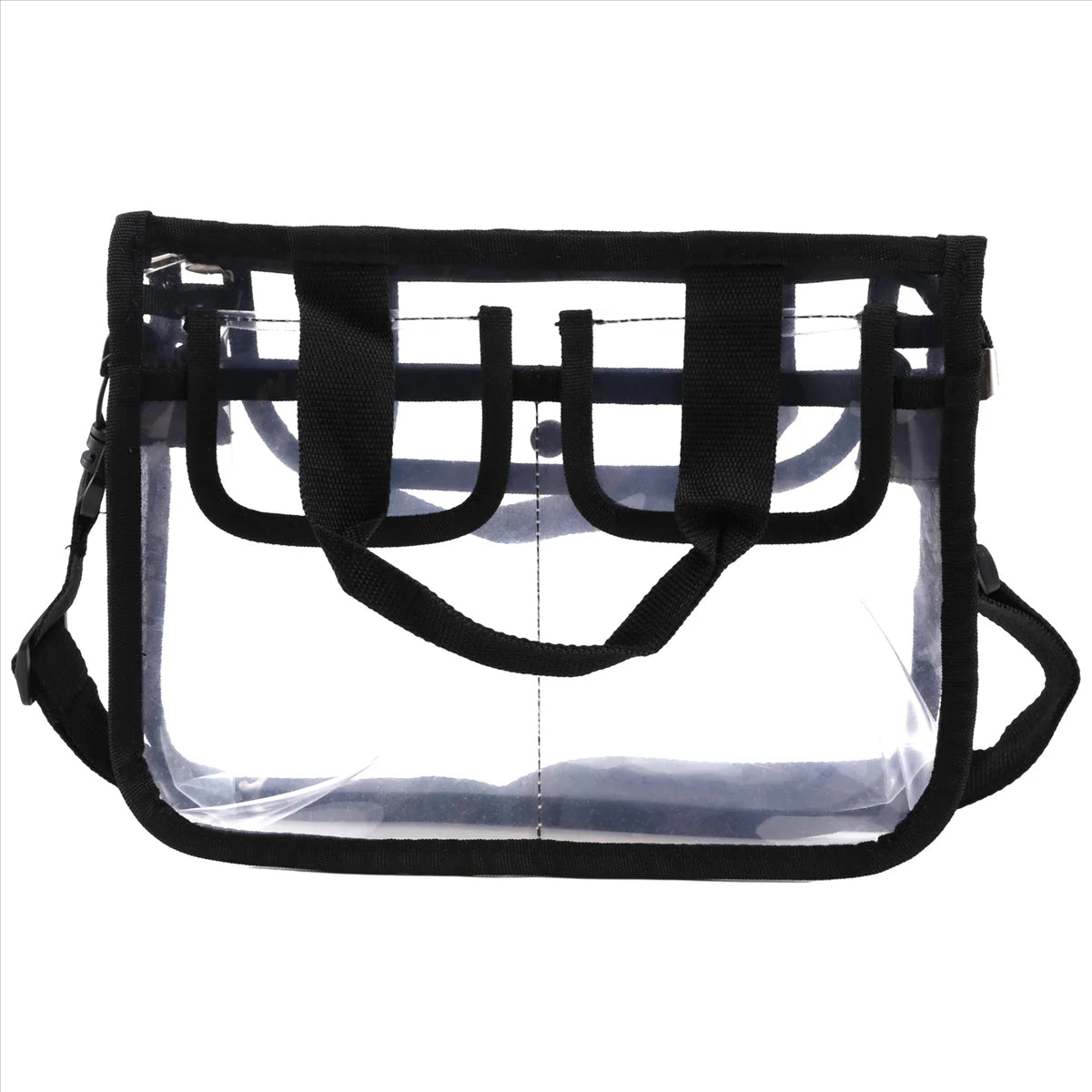 Pack of 2 – Portable Transparent Women’s Cosmetic Bags | Waterproof Travel Organizer Pouch