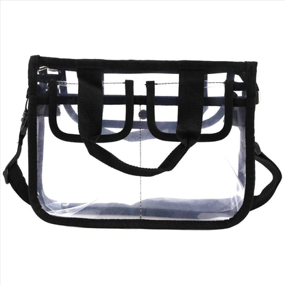 Pack of 2 – Portable Transparent Women’s Cosmetic Bags | Waterproof Travel Organizer Pouch