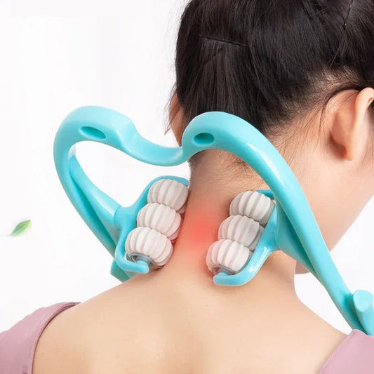 6-Wheel Cervical Spine Massage Roller