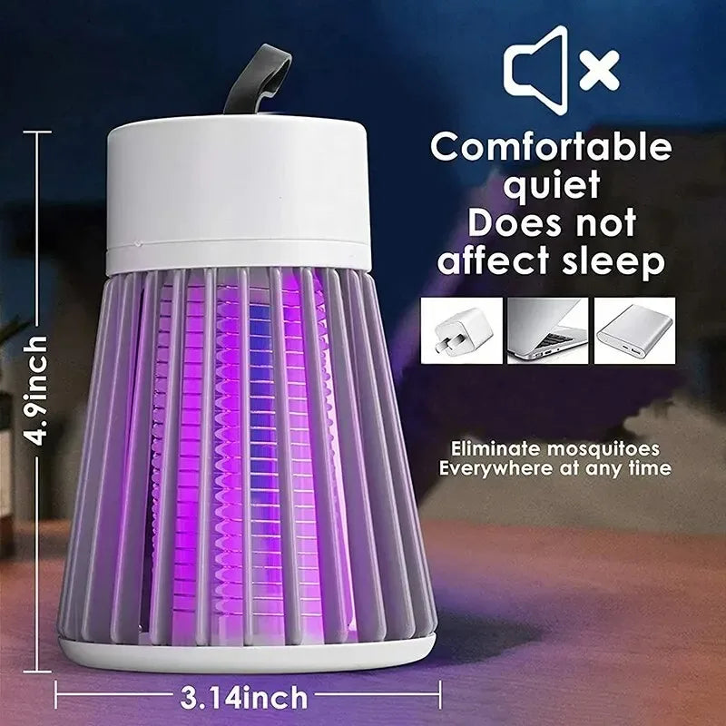 USB Rechargeable Electric Shock Mosquito Killer Waterproof Lamp
