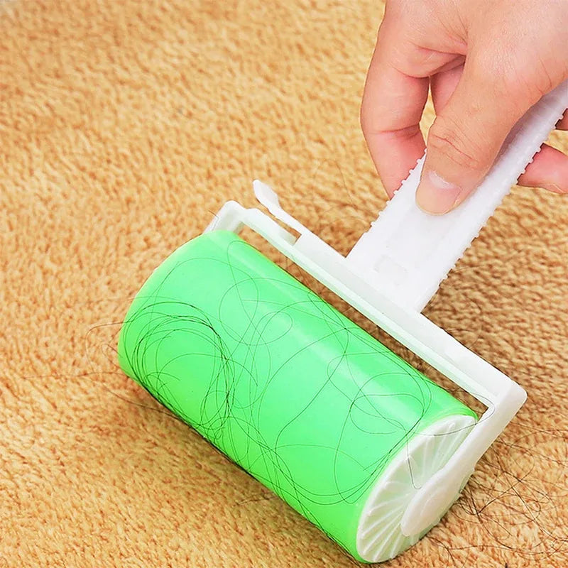 2PCS Reusable Lint Roller Washable Lint Remover for Clothes