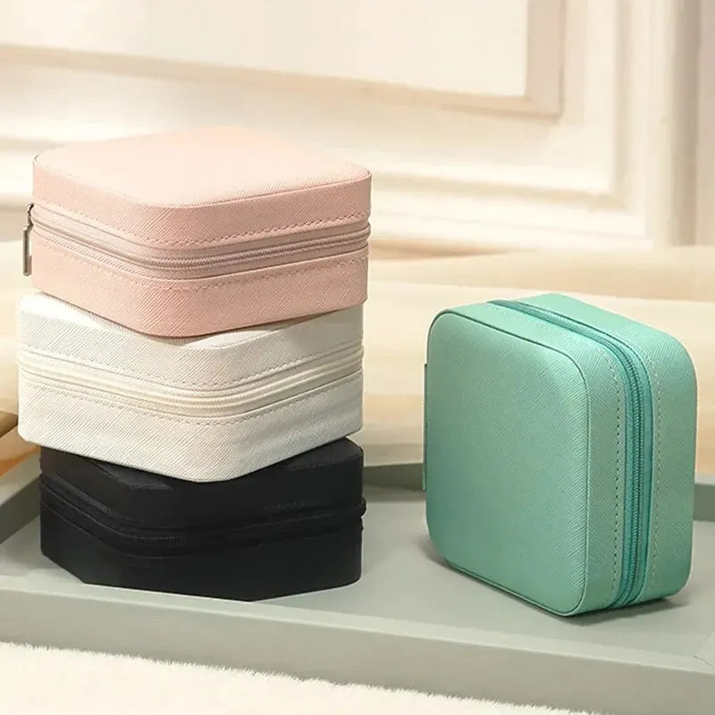 Portable Mini Jewellery Storage Box Travel Organizer Box