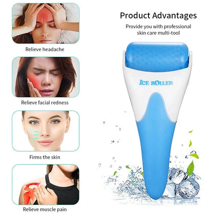 Facial Ice Roller for Face and Eyes Puffy Eyes