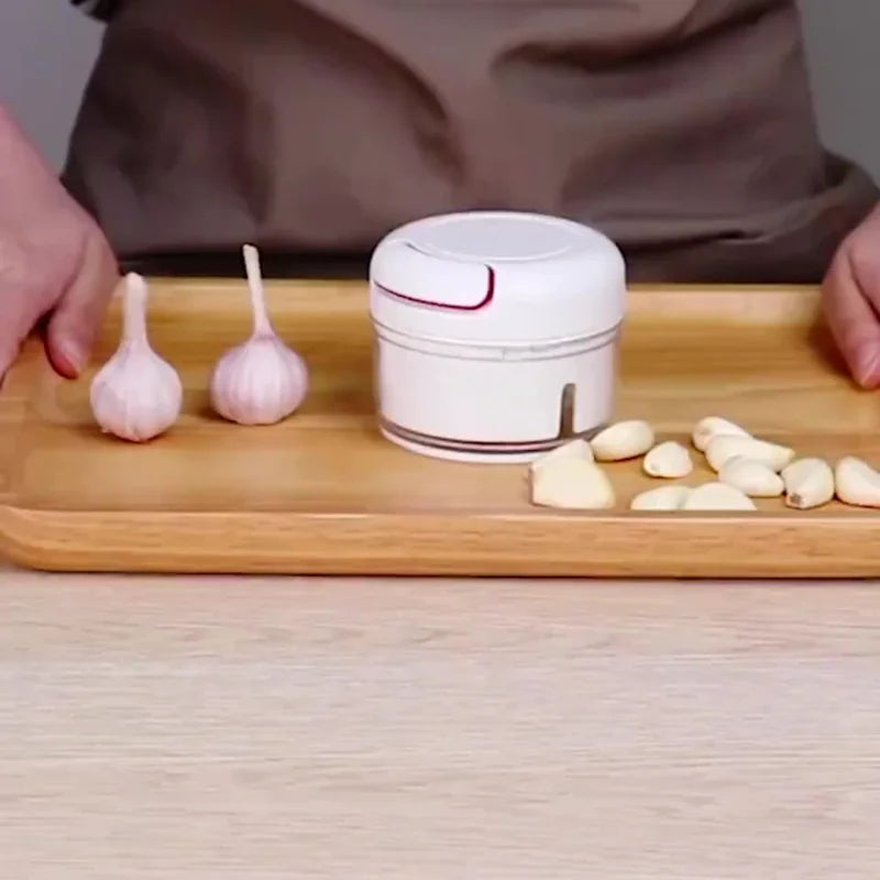 Mini Food Garlic Vegetable Grinder Chopper Mincer Crusher