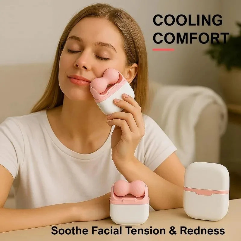 Double-headed Facial Ice Roller Face Eye Pain Relief