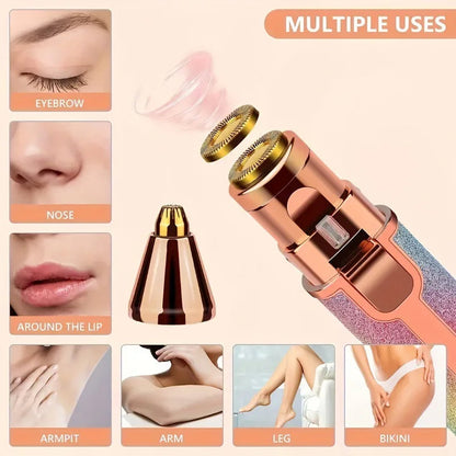 2 IN 1 Facial Hair Remover for Women Built-in LED Light