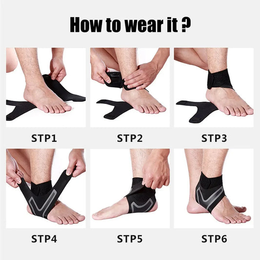 Ankle Stabilizer Brace Compression Support Socks