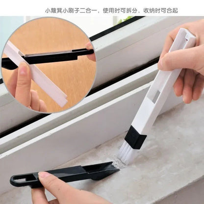 Pack of 5 – Multi-Functional Window Cleaning Brush with Dustpan & Screen Cleaner