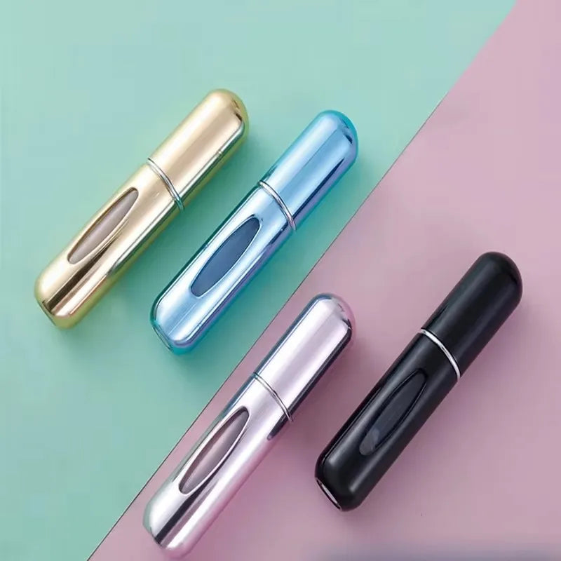 Pack of 6 – Portable Perfume Travel Refillable Bottles (5ml)