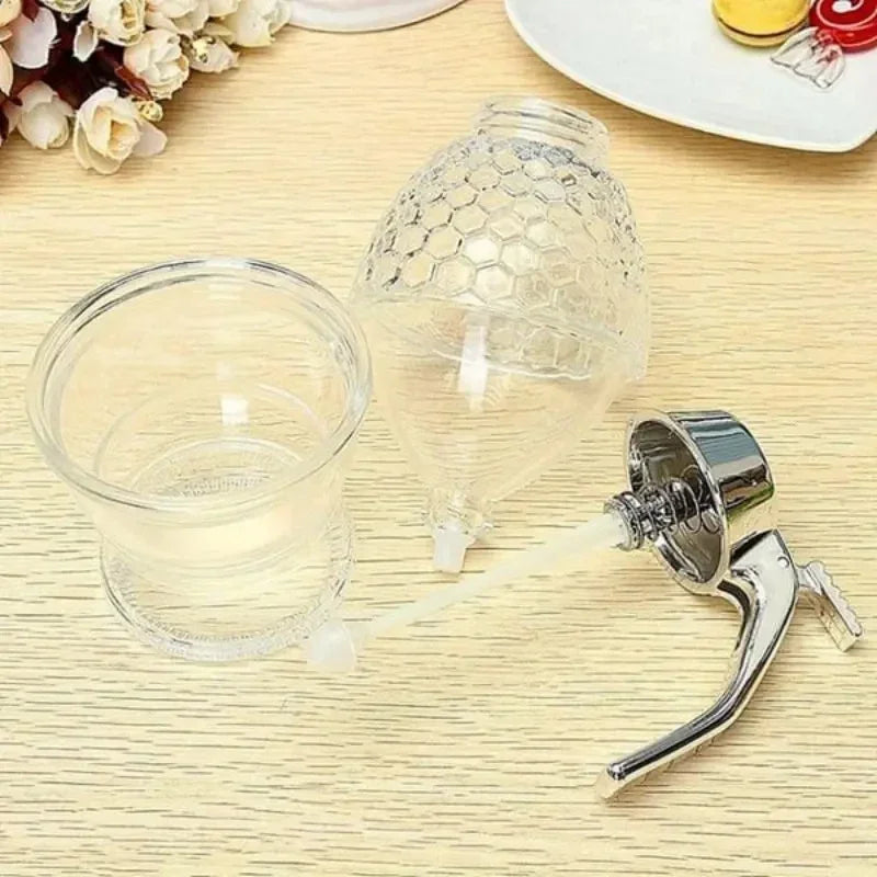 Acrylic Honey Dispenser Honey Bottle Jar