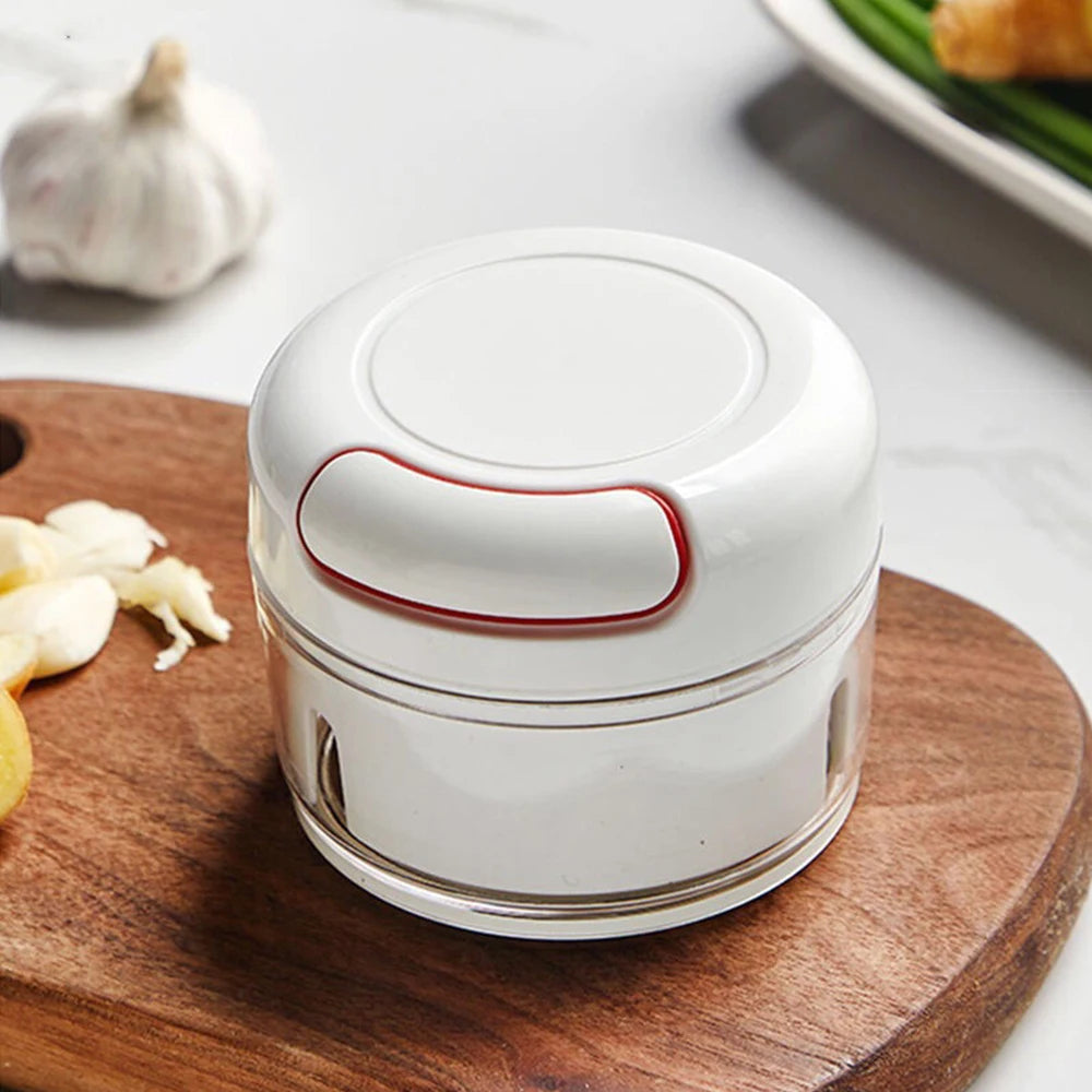 Mini Food Garlic Vegetable Grinder Chopper Mincer Crusher
