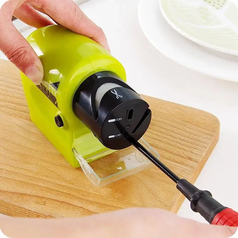 Kitchen Electric Sharpener For Kitchen Scissors And Knives