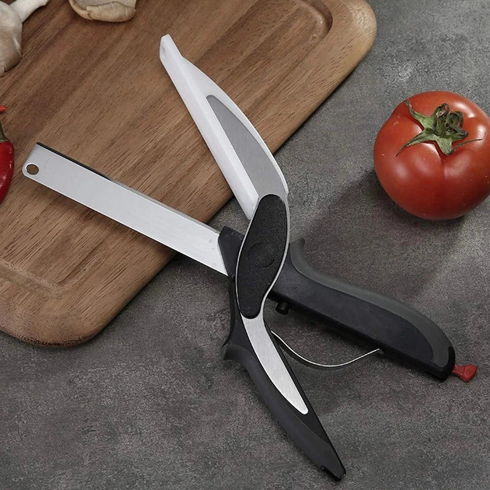 2 In 1 Multi Kitchen Tool Stainless Steel Fruit Knife