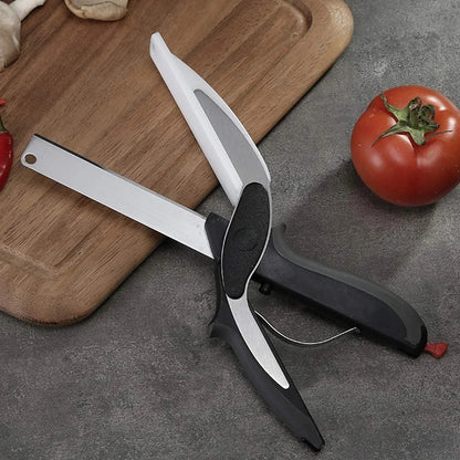 2 In 1 Multi Kitchen Tool Stainless Steel Fruit Knife