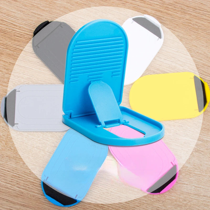 4pc Foldable Cell Phone Stand Adjustable Desktop Phone Holder