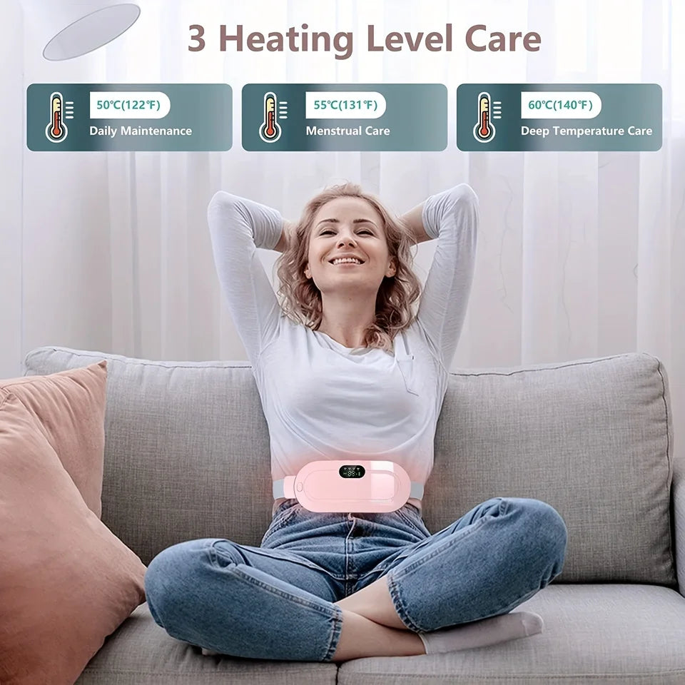 Heating Waist Belt For Menstrual Cramps Relief
