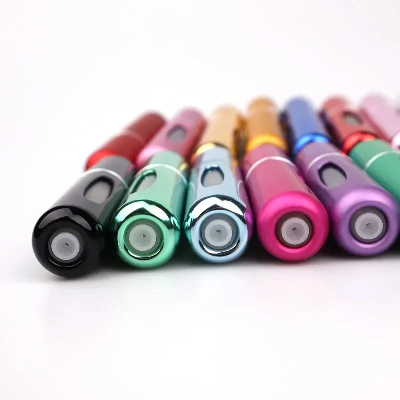 Pack of 6 – Portable Perfume Travel Refillable Bottles (5ml)
