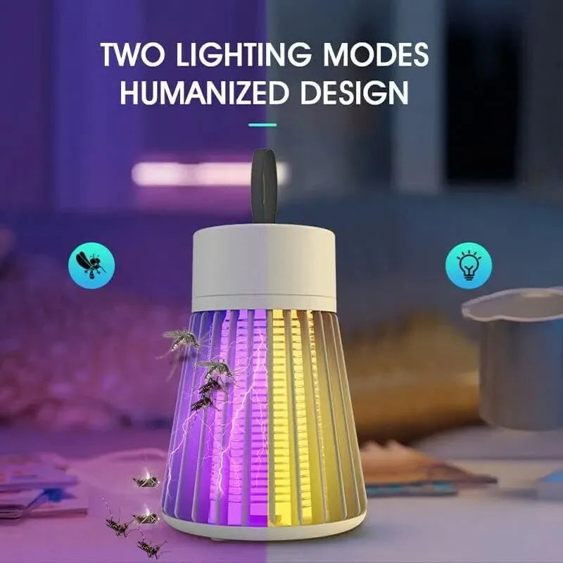 USB Rechargeable Electric Shock Mosquito Killer Waterproof Lamp
