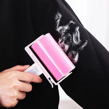 2PCS Reusable Lint Roller Washable Lint Remover for Clothes