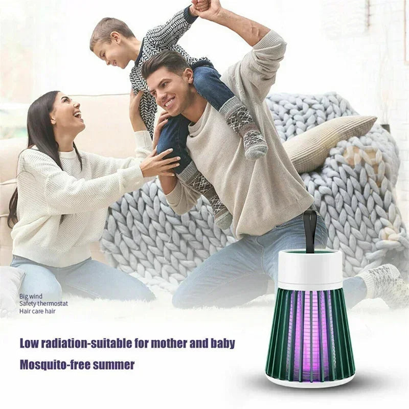 USB Rechargeable Electric Shock Mosquito Killer Waterproof Lamp