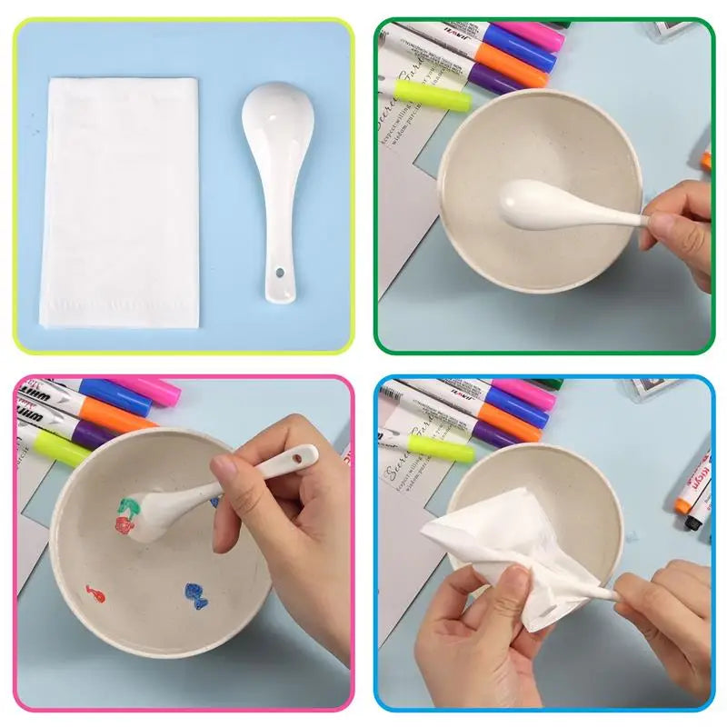 12pcs Magical Water Painting Pen Colourful Mark Pen Markers