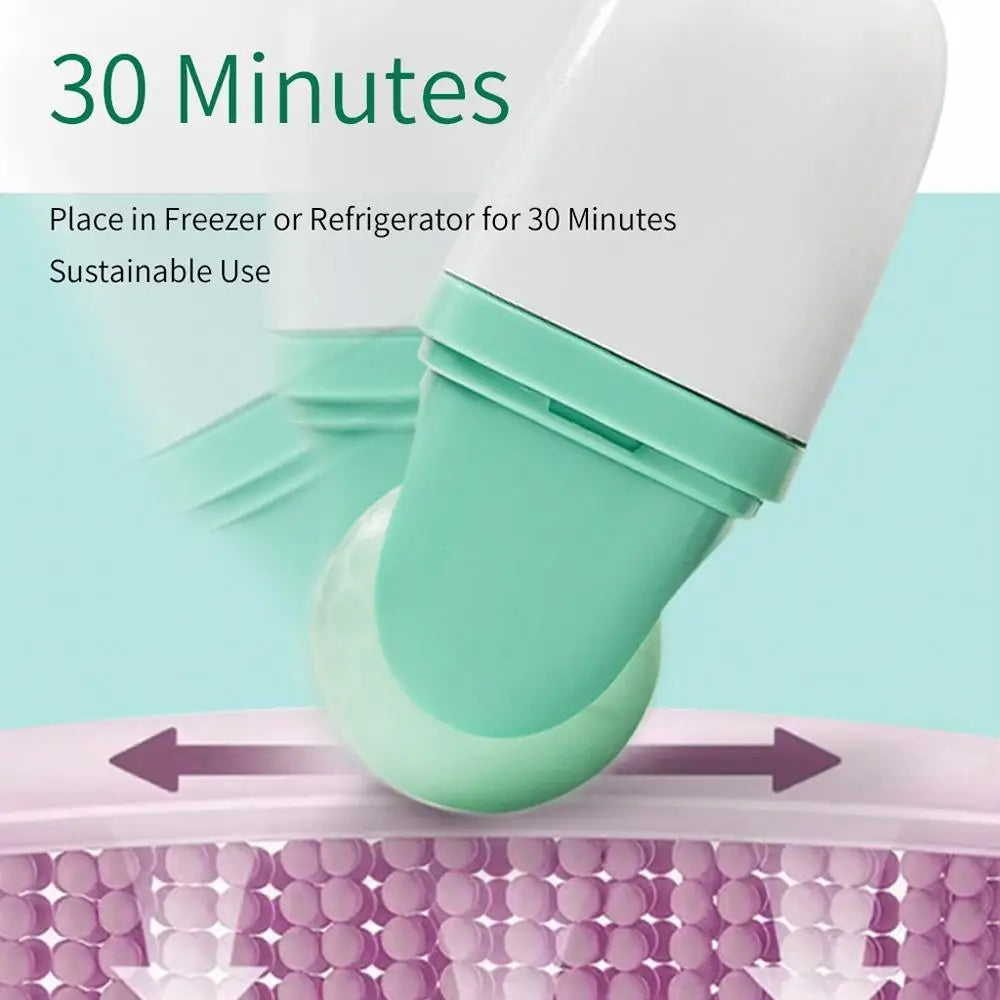Double-headed Facial Ice Roller Face Eye Pain Relief