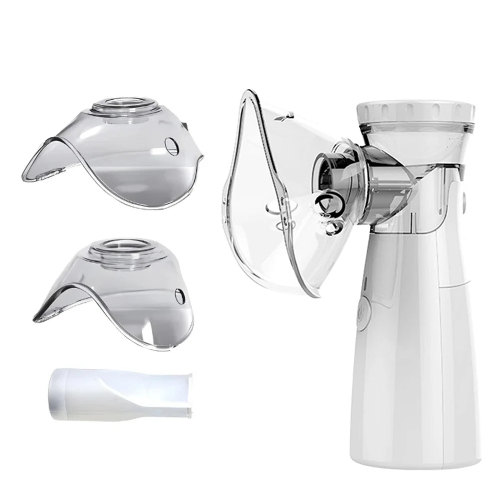 Mesh Portable Nebulizer Silent Ultrasonic Inhaler Steam Device