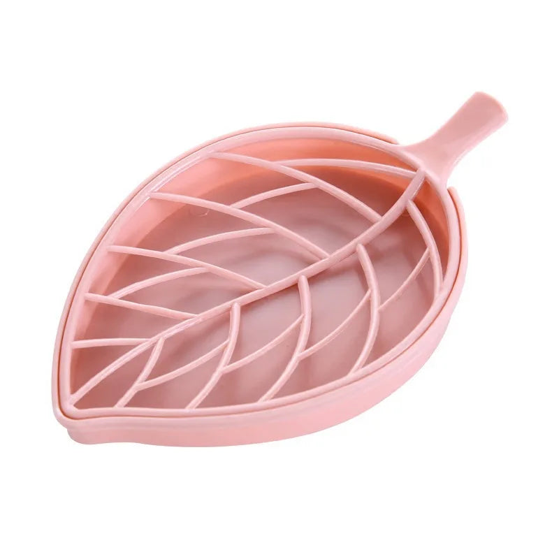Pack of 5 – Leaf Shape Household Storage Soap Box | Draining Soap Holder