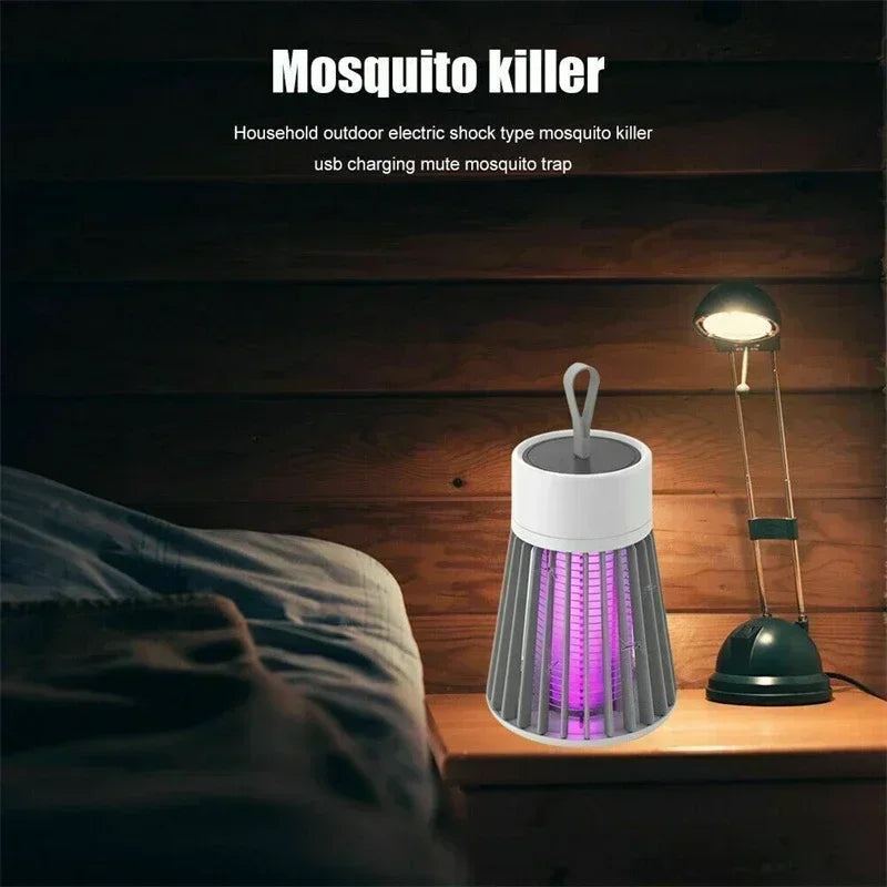 USB Rechargeable Electric Shock Mosquito Killer Waterproof Lamp